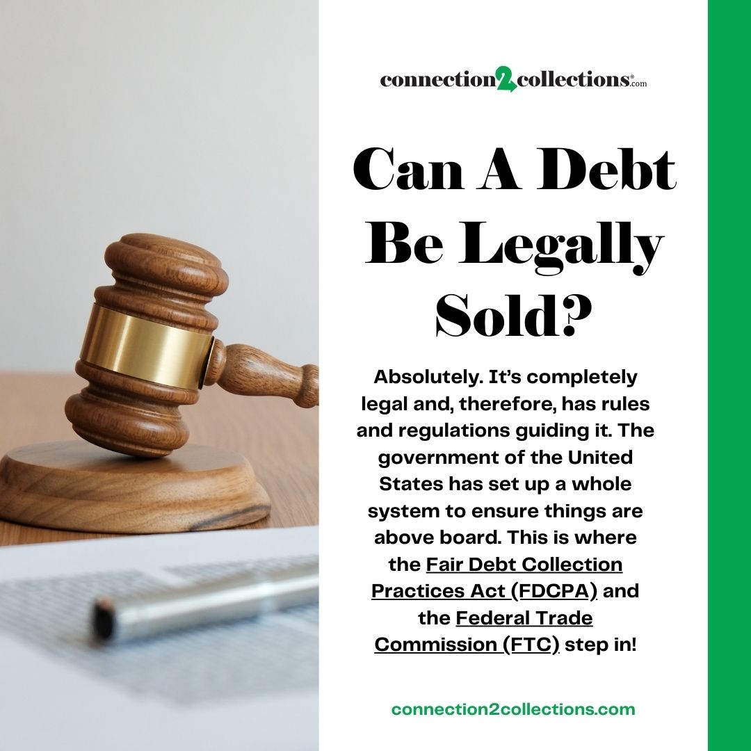 can a debt be legally sold