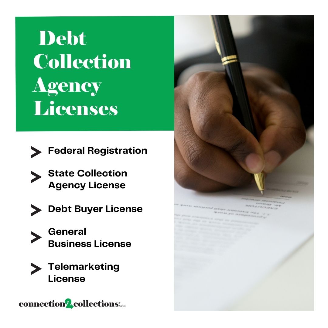 debt collection agency licenses