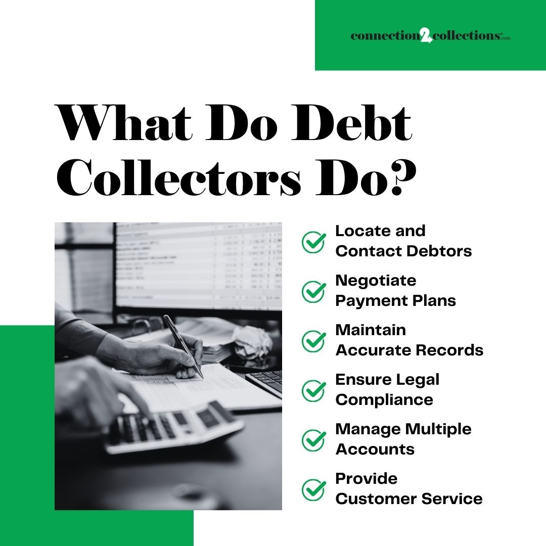 what do debt collectors do