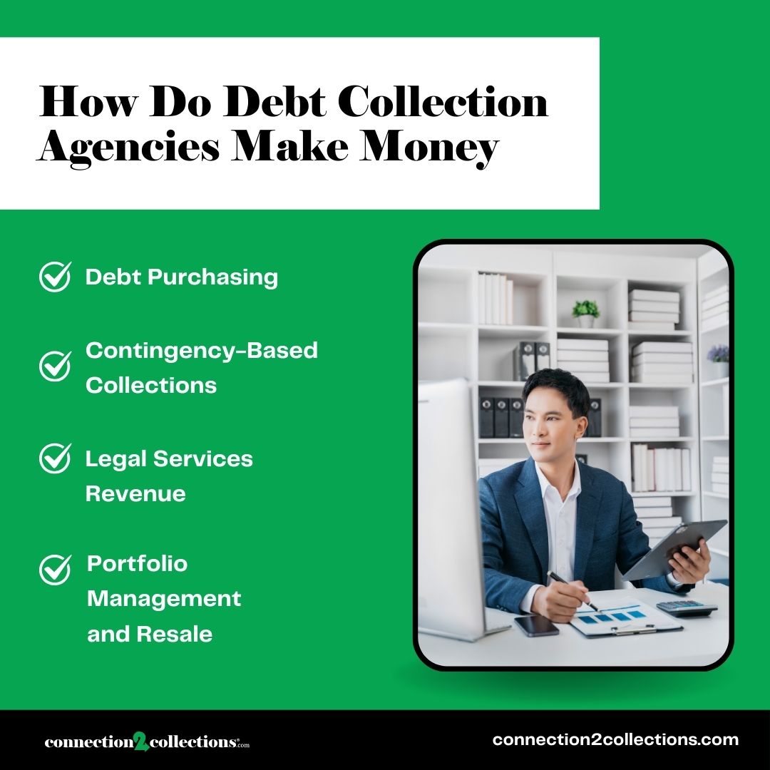 how do debt collection agencies make money