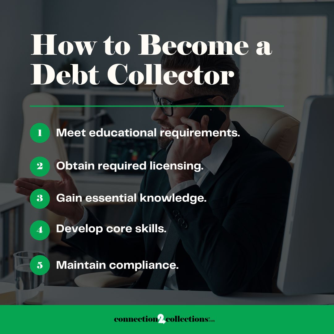 how to be a debt collector