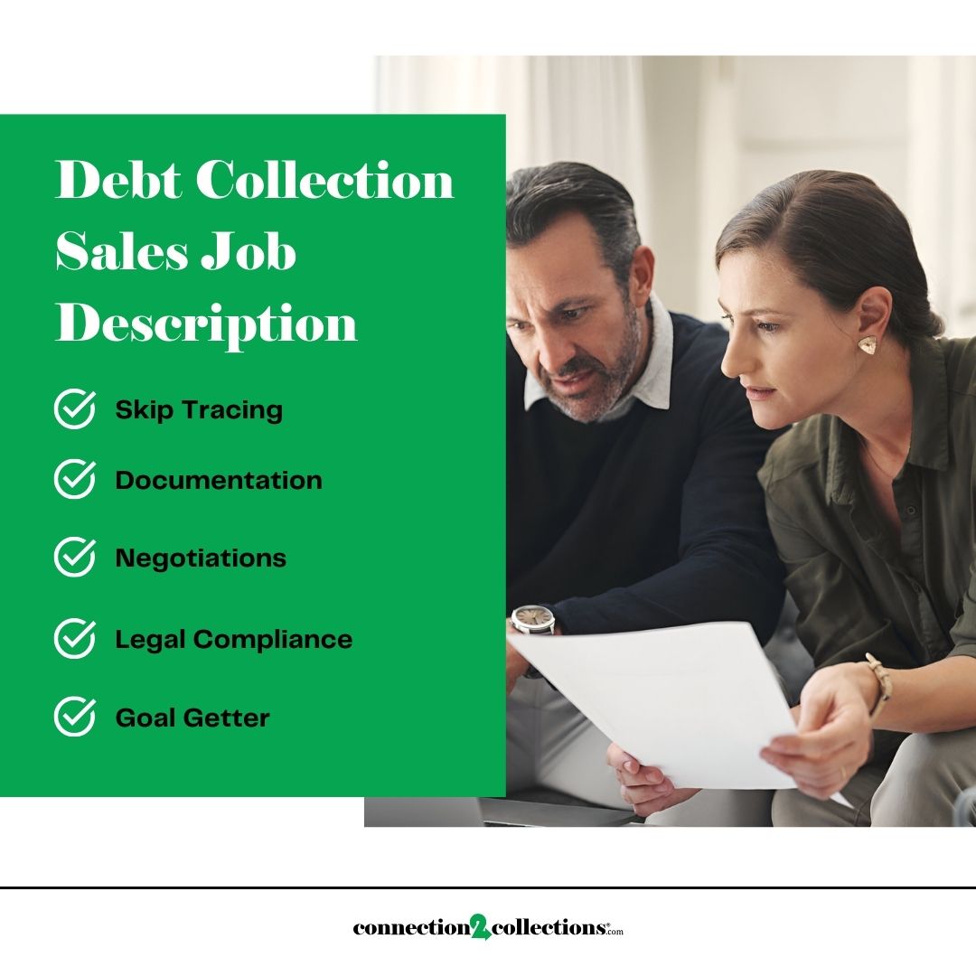 debt collections sales job description